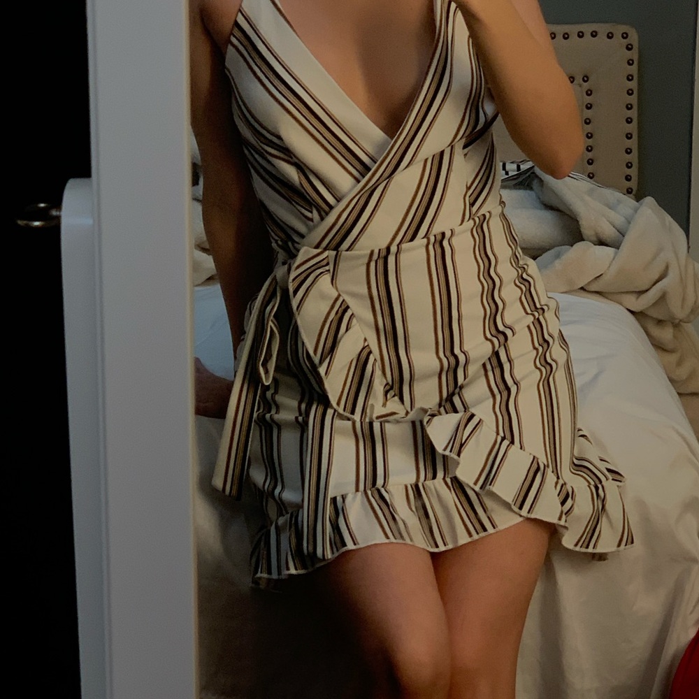 striped romper